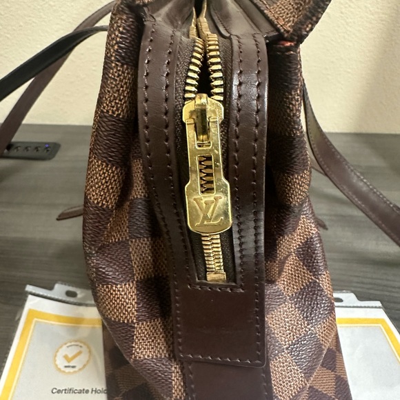 Authentic Louis Vuitton Damier Ebene Chelsea Canvas Handbag - Picture 9 of 12